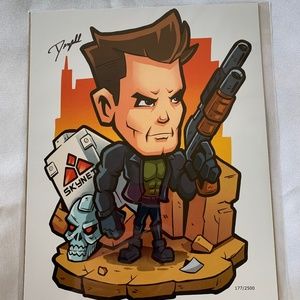 NWT. Autographed 8x10 Print from The Movie The Terminator!